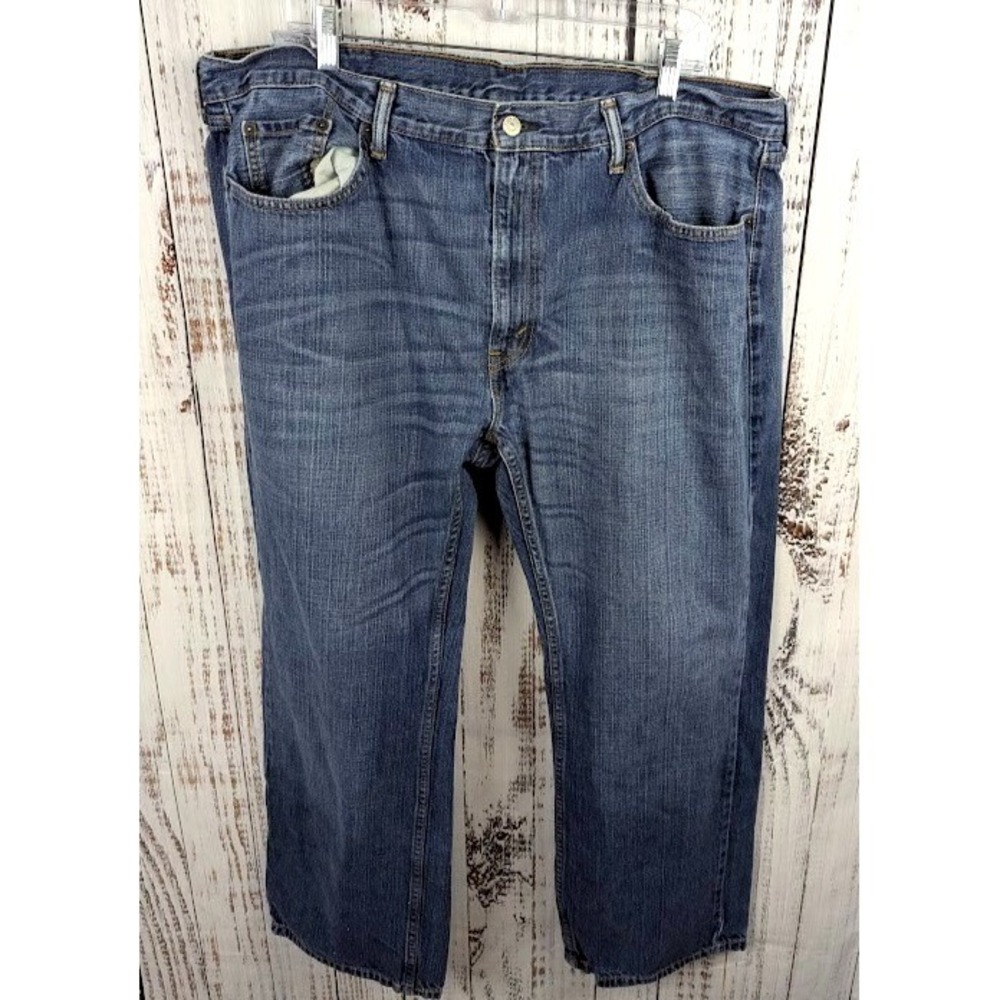 Levi's Strauss 559 Jeans Men's Size 42x30 Relaxed Straight Leg Medium Wash 29